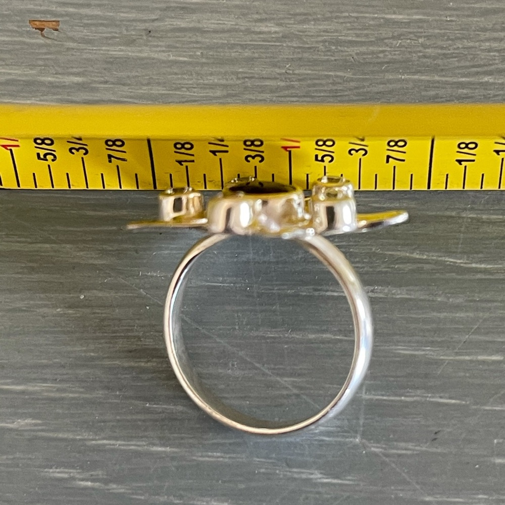 ⭐️ Black Onyx Sterling Silver Ring - Picture 10 of 10